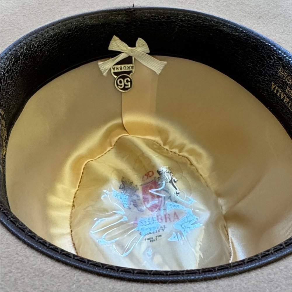 Akubra The Boss Fur Felt Hat Size 56 - Picture 10 of 16